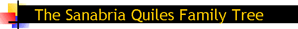 The Sanabria Quiles Family Tree